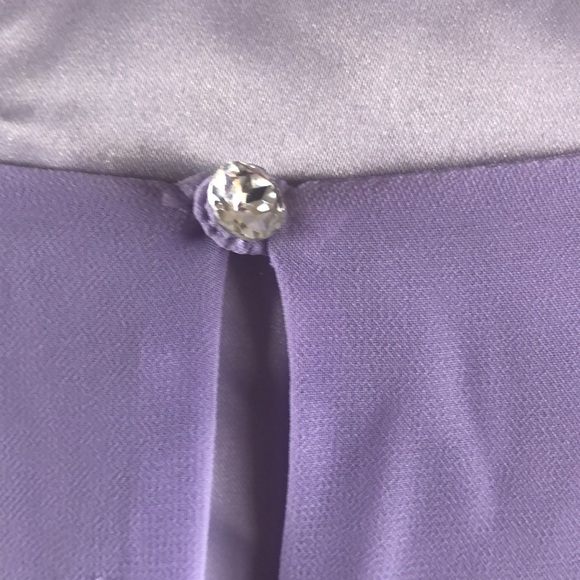 Lilac Maid of Honor Wedding Dress/Gown from AW Bridal! Free Size - Picture 5 of 17